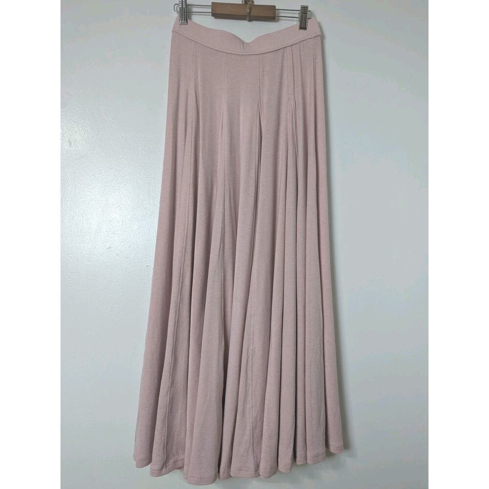 OGL Move Size S Maxi Skirt Stretch Pink Length Flowy 38" L NEW